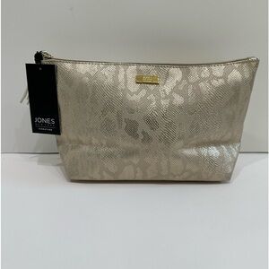 Jones New York Signature Clutch Purse - Gold (NWT)